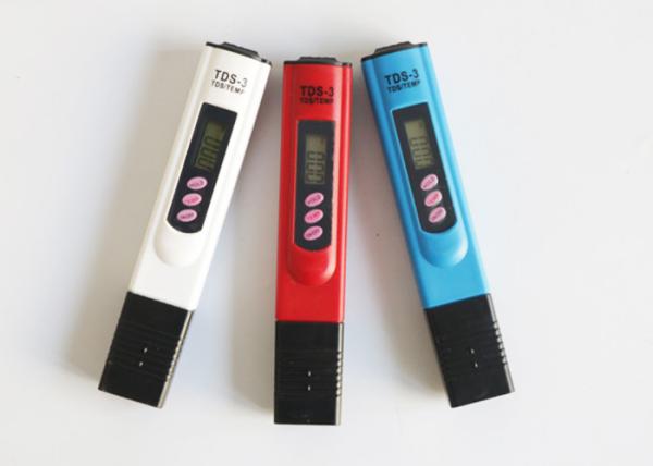 Quality 1.5V Button Battery TDS Meter Tester , TDS Total Dissolved Solids Meter for sale