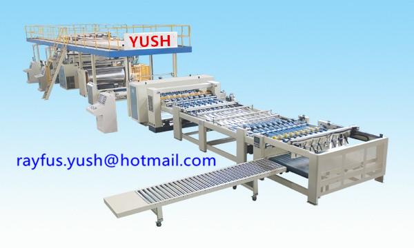 Buy cheap Flute Type 1100mm Single Facer Corrugated Machine from wholesalers