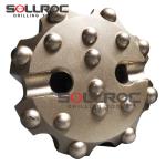 Concave Face 115mm Tungsten Carbide Drill Bits For Medium Hard Rock Formation