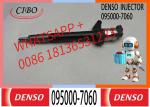 095000-7060 6C1Q-9K546-BC Common Diesel / Rail Fuel Injector Engine Spare Parts