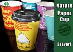 Colorful Food Grade Insulated Paper Cups Double Wall For Vending Machines