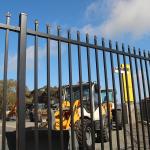 China products reputation 2.1m height steel security fence galvanized