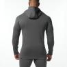 Buy cheap Factory Custom Logo Cotton Long Sleeve Zipper Design Pullover Hoodie for Men Sportswear from wholesalers
