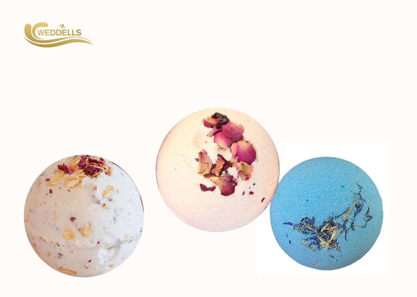 Natural Fragrance Petal Bath Bomb Rich Bubbles Body Care Relaxing Bath Bombs
