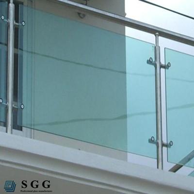 Buy cheap balcony wall decoration glass from wholesalers