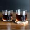 Buy cheap Rotatable Wine Crystal Glass Tumbler Old Fashioned Rocks Bar 370ml ODM from wholesalers