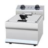 Buy cheap Stainless Steel Restaurant Fryer with 1 Tank 0-200℃ Temp Control Silver Finish from wholesalers