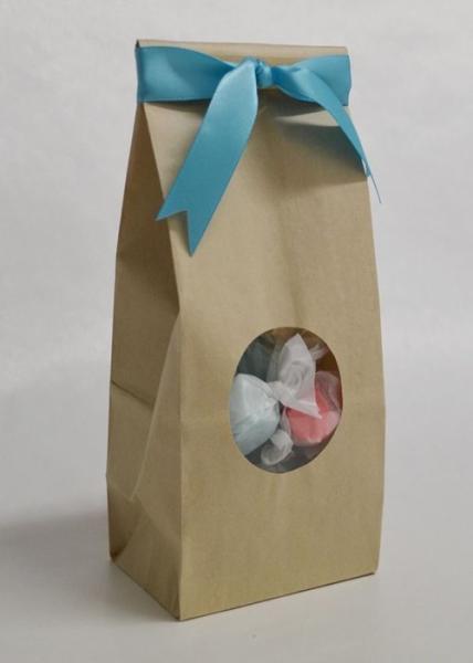 Buy cheap Disposable Paper Bags With Clear Window from wholesalers