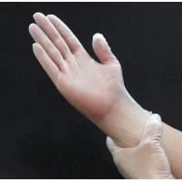 Buy cheap Protective vinyl gloves, pvc medical gloves, glove pvc material pvc product