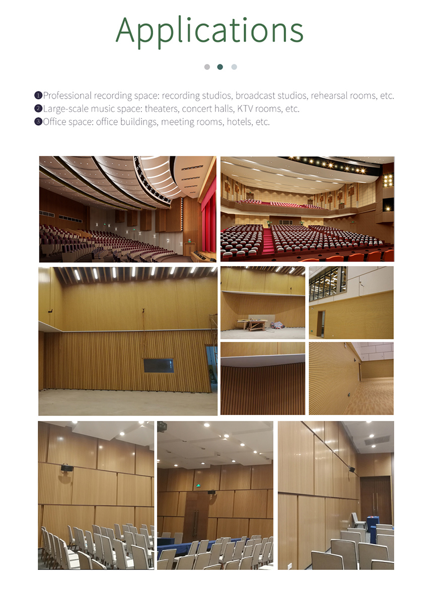 China wholesale oem available grooved modern sound proof wall natural oak wood acoustic panels for Auditorium