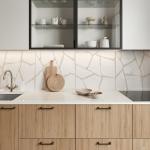 Wall Modern Kitchen Cabinet Villa Designs Simple Custom Luxury Wood Veneer