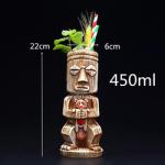 Creative Ceramic Tiki Mugs Hawaiian Cocktail Mug Porcelain Beer Wine Mug