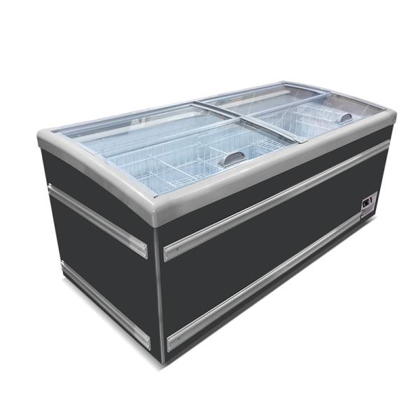 Buy cheap Supermarket Top Open Commerical Display Refrigerated Showcase Island Freezer from wholesalers