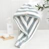 Buy cheap Highly Absorbent Microfiber Hair Drying Turban for Quick Dry Curly Long Thick Hair from wholesalers