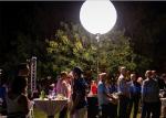 Event Decoration Inflatable Balloon Light LED 200W 400w 600w Custom Size Logo