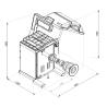 Buy cheap Truck Wheel Balancing Machine With tire lift Bus Tire Balancer from wholesalers