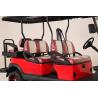 Buy cheap Rear Seat Fold Down Electric Lifted Golf Car 4+2 Red Color A Series from wholesalers
