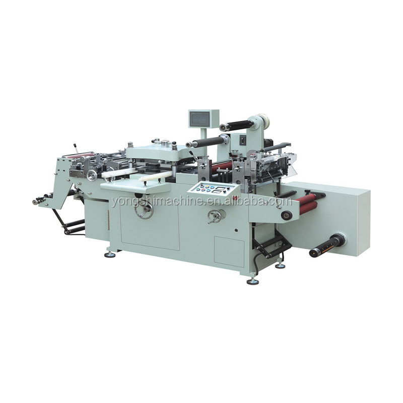 High Speed Auto Die Cutter Intermittent Paper Label Rotary Flatbed Label Die Cutter