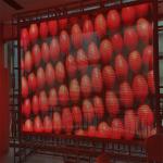 P10 advertisement display indoor flexibility on glass transparentSMD2121 5V LED