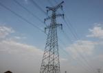 110KV Transmission Line Lattice Steel Towers DC Suspension 8 - 100m Height
