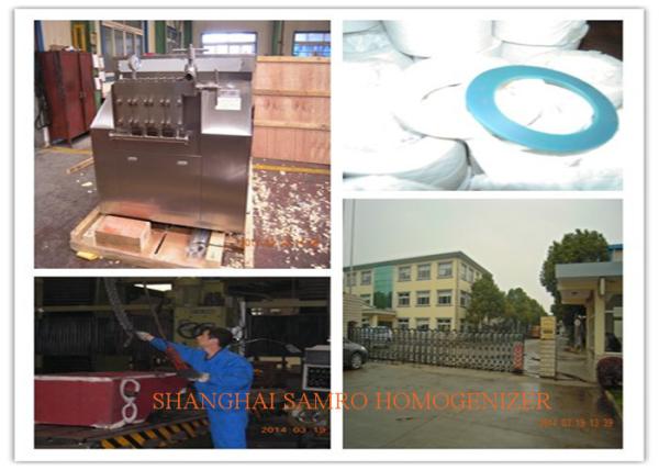 Buy cheap Large Capacity Liquid Homogenizer Machine 10000 L/H 40 Mpa 132 KW from wholesalers