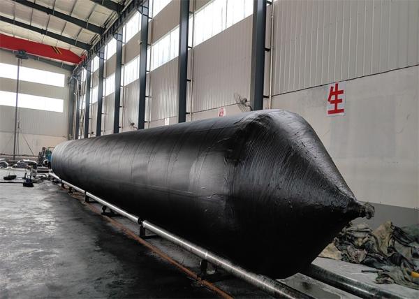 Buy cheap Marine Rubber Black Ship Launching Airbag 1.5x16m from wholesalers