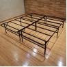 Buy cheap Metal Double Folding Bed Frame With Storage Space for Queen Size in Hotel Design Style from wholesalers