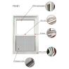 Buy cheap American PVC Vertical Sliding UPVC Windows Vinyl Double Hung Low E Glass Windows from wholesalers