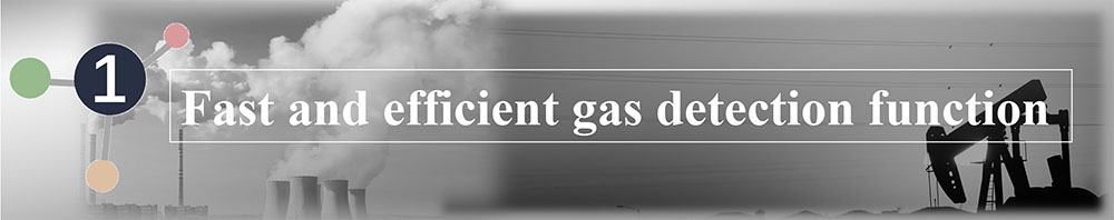 MS500 5 In 1 Gas Detector , Portable Toxic And Combustible Gas Leak Detector