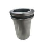 dia 100mm High Temperature Furnace Crucible 8 Kg Clay Graphite Crucible