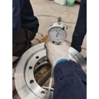 Buy cheap OEM Forged Steel Rail Wheels , Flange Cast Crane Trolley Wheels product