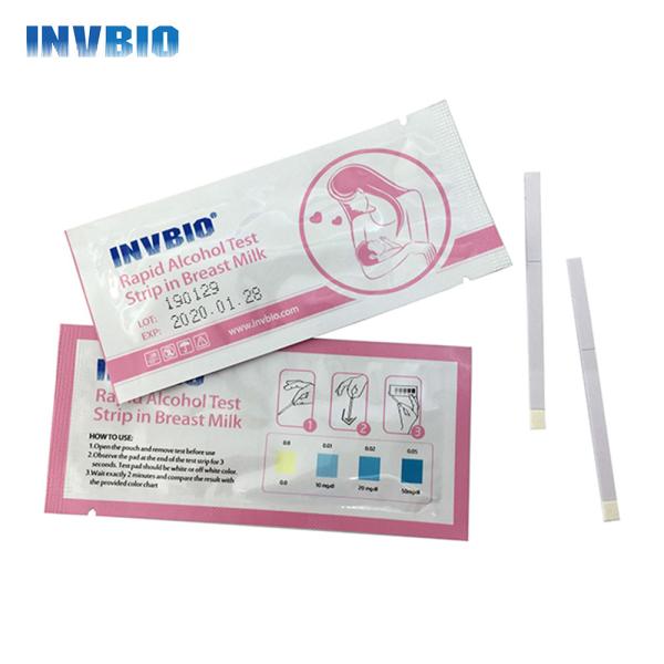 Buy cheap 25 Milk Screening Breast Milk Alcohol Test Strips For Breastfeeding Moms from wholesalers