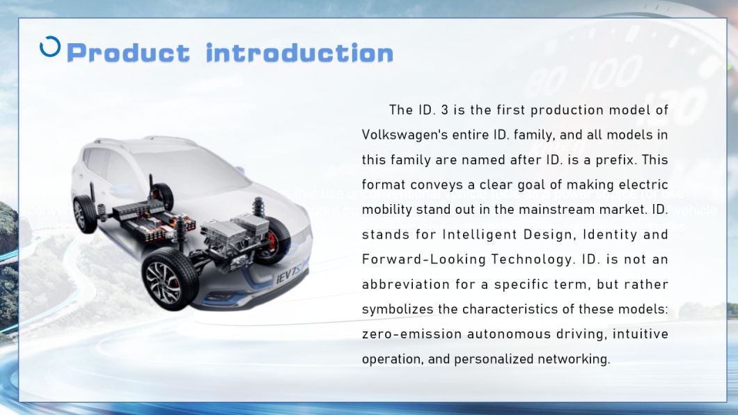 Hot Sale New Design Electric Mini Car Factory Price EV VW ID. 3 Sedan China Electric Car