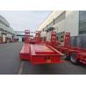 Buy cheap 40ft Semi Truck Flatbed Trailer Low Bed Tractor Trailer from wholesalers