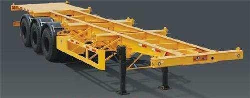 Buy cheap 2 Axle Terminal Port Container Skeletal Chassis Truck Semi Trailer With Fuwa / BPW Axle from wholesalers