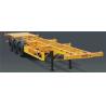 Buy cheap 2 Axle Terminal Port Container Skeletal Chassis Truck Semi Trailer With Fuwa / BPW Axle from wholesalers
