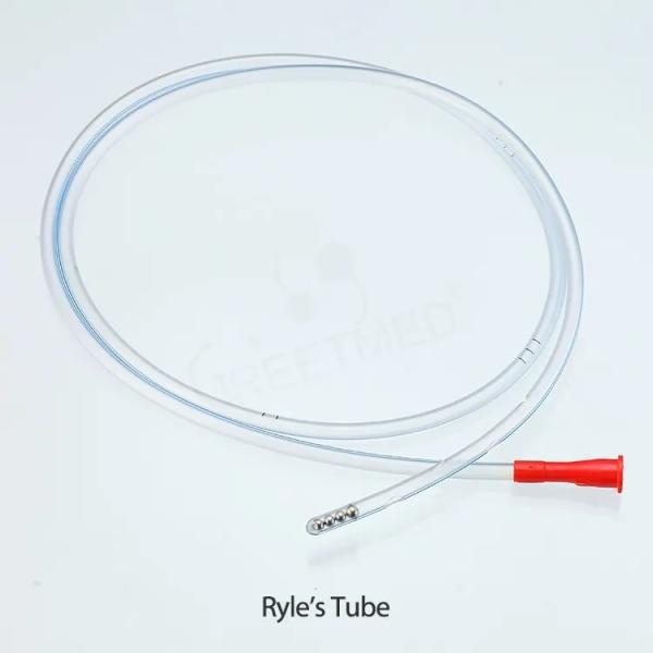 Buy cheap Pvc Silicone Stomach Feeding Tube With Stainless Steel Ball RYLES Type from wholesalers