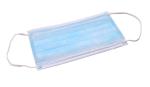 Disposable 3 Ply Non Woven Face Mask Antibacterial Breathable High Filtration