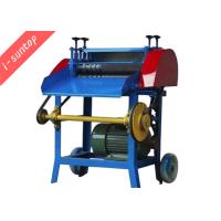 Buy cheap 220V Wire Cable Making Machine , Single Knife Cable Stripping Machine product