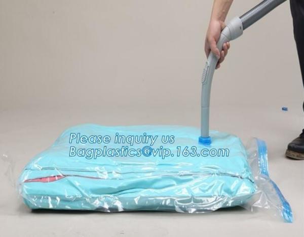 Buy cheap large size vacuum plastic big jumbo, vacuum hanging bag with a valve, vacuum storage bag hanging toy storage bag, bageas from wholesalers