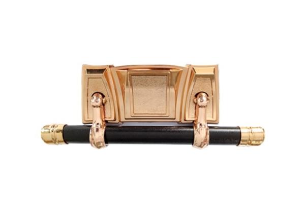 Buy cheap Coffin Decoration Casket Swing Bar Funeral Polished Copper Color Customized from wholesalers