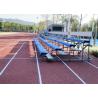 Buy cheap Indoor / Outdoor Temporary Spectator Stands With Removable Rubber Pneumatic Wheels from wholesalers