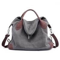 Buy cheap Canvas promotion gifts summer handbag beach bags in mint color product