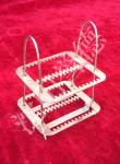 SS Medical Equipment Accessories Histology Slide Staining Rack For Brain