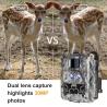 Buy cheap KW591 outdoor trail hunting camera no-glow Two sensor 1080P FHD Hunting Camera night viison from wholesalers