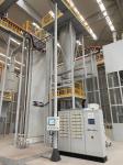 Automated Industrial Powder Coating Line Vertical Aluminium Profile