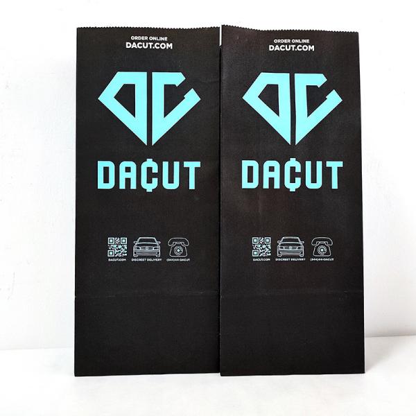 Buy cheap Black Kraft Stand Up Pouches Custom Gravure Printing For Food from wholesalers
