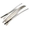 Buy cheap 7mm x 200mm Stainless Steel Self-locking Ladder Shape Cable Wire Zip Ties from wholesalers