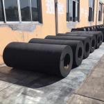 PIANC2002 Cylindrical Marine Fenders Dock Rubber Bumper For Berthing