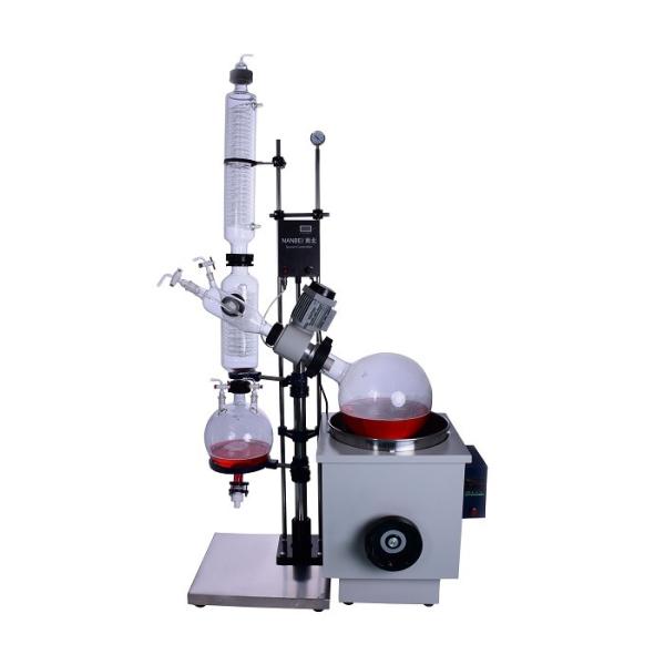 Chemical Stainless Steel Glass Evaporator 0-120 Rpm Rotary Speed Lab Rotary